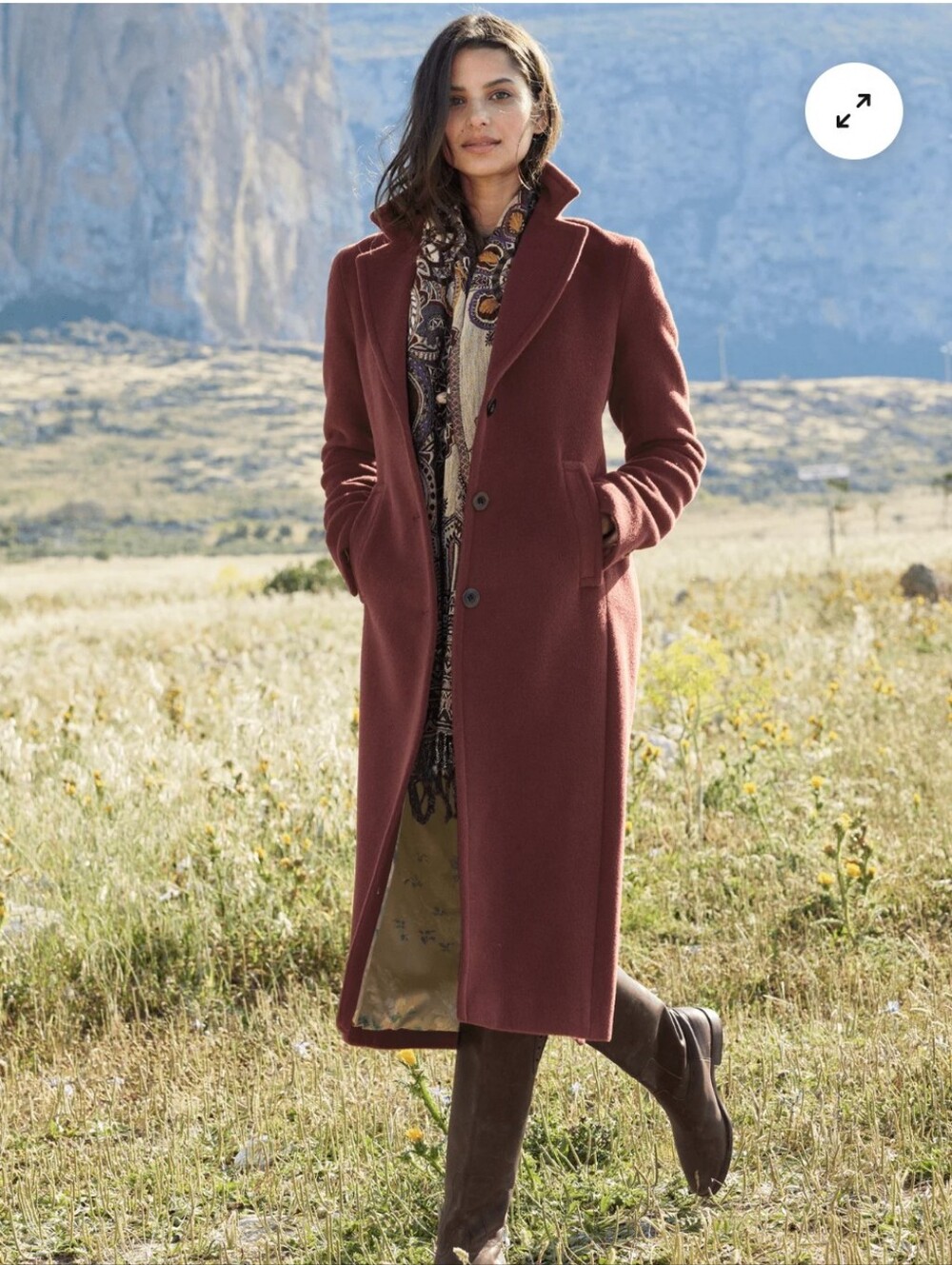 Luxury Peruvian Connection Fritzovia Wool Alpaca Soft Texture Large Collar